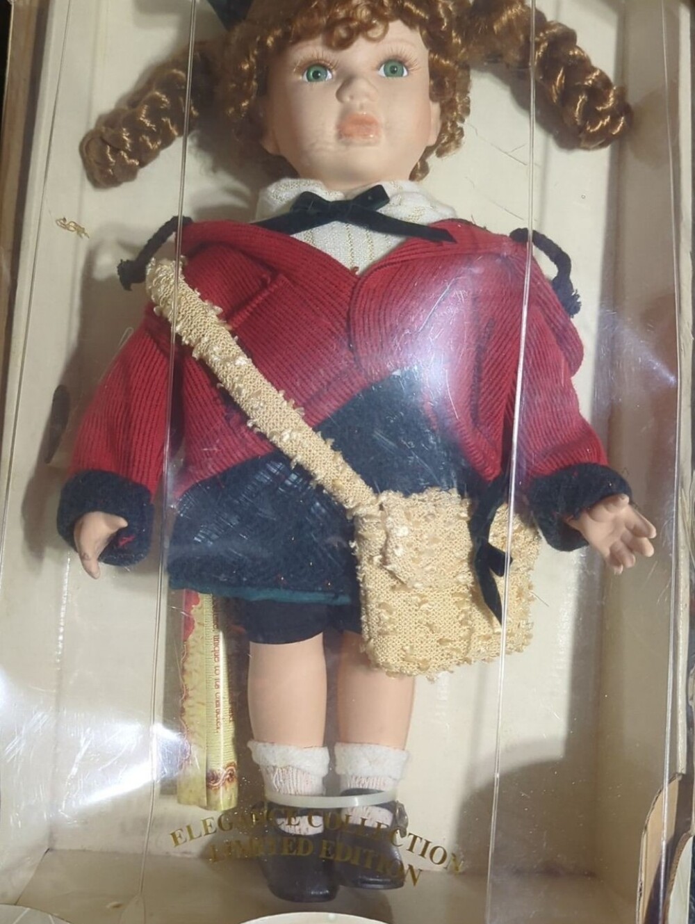 Vintage FINE BISQUE Porcelain Collectors Choice Doll #Y394324-1AA